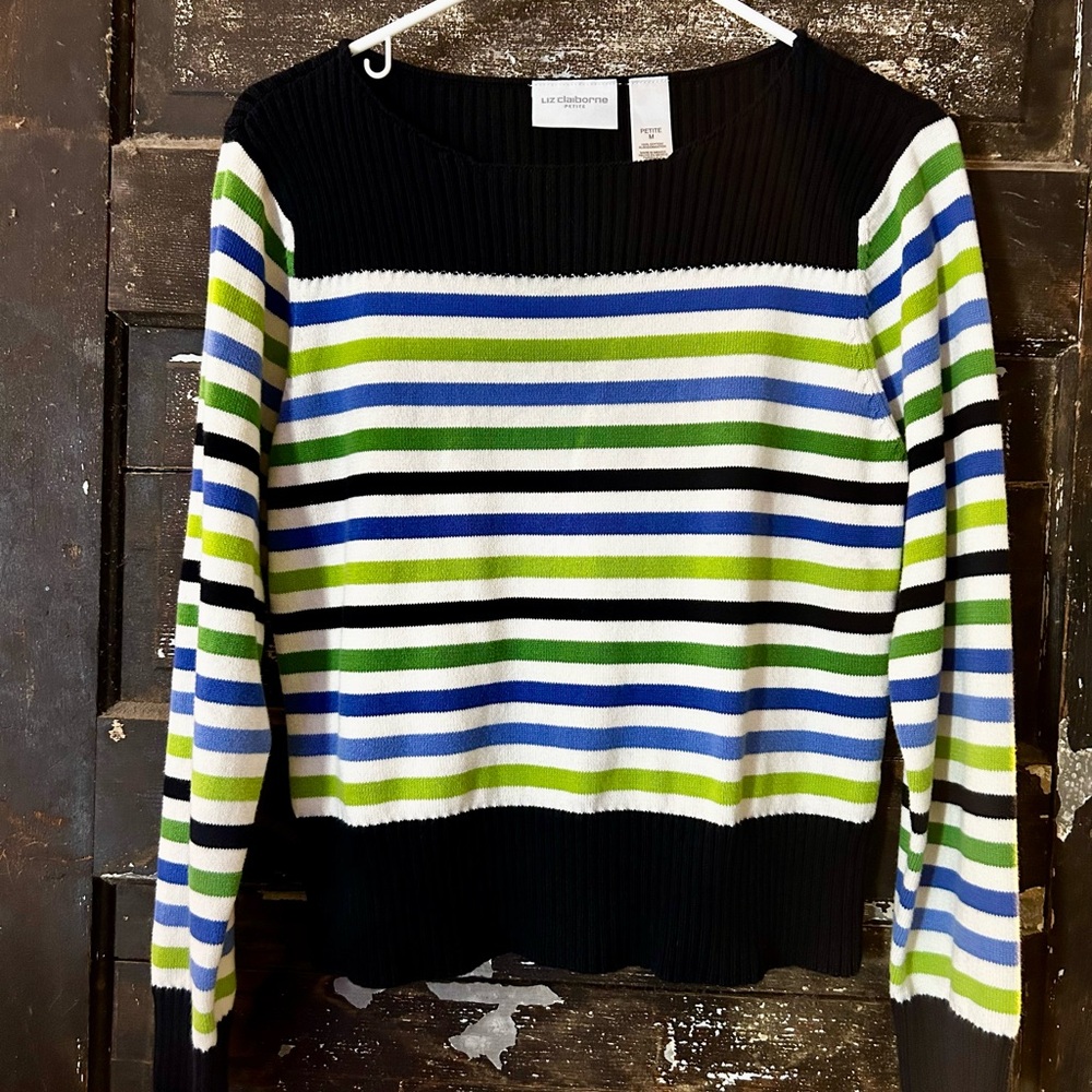 Liz Claiborne Multi Color Sweater
